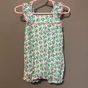 ☀️ Carters printed sleeveless Romper ☀️